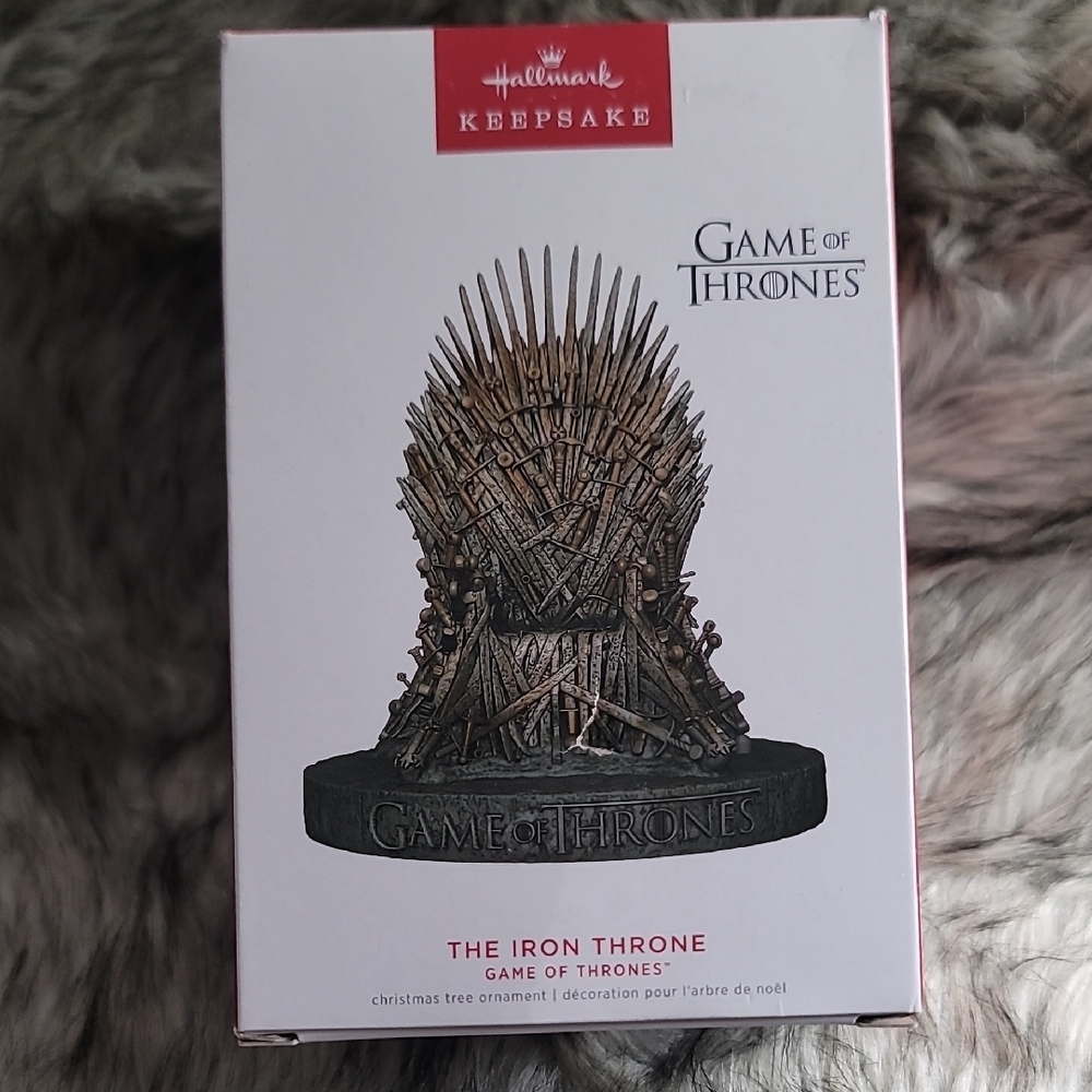 Hallmark Keepsake Game of Thrones Iron Throne Ornament  2022